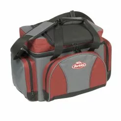 Berkley Betesväska Inkl 4 Askar, Grå/vinröd