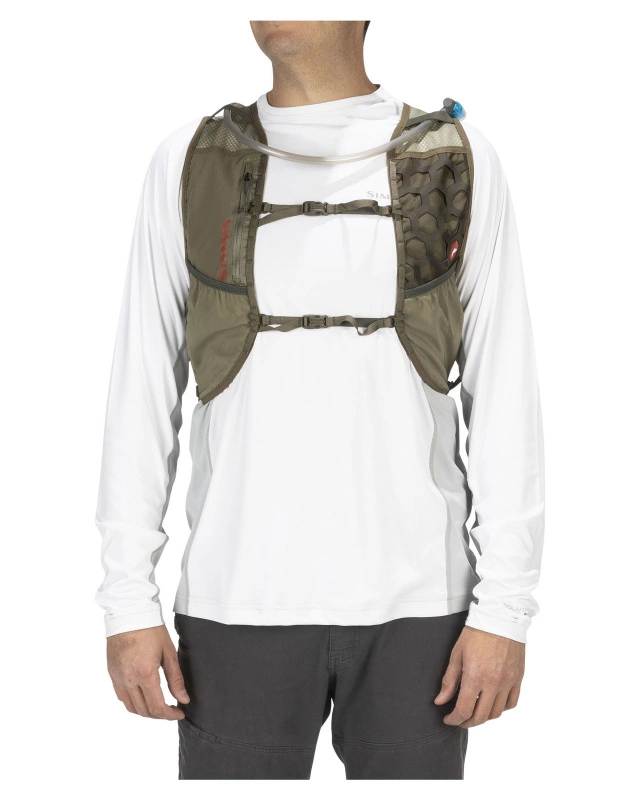 Simms Flyweight Vest Pack Tan L/XL - Image 3