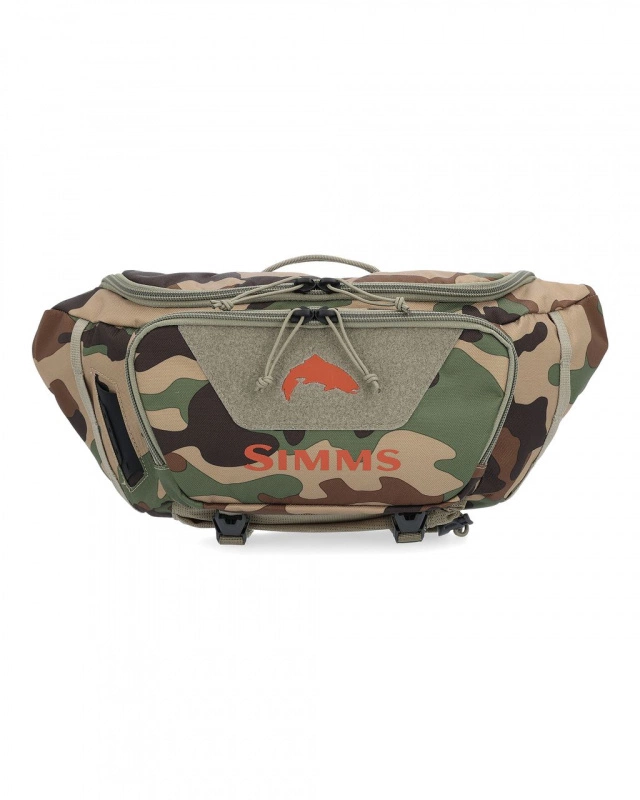 Simms Tributary Hip Pack Woodland Camo - Image 2