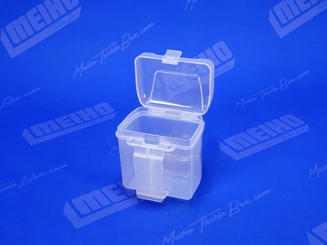 Meiho Bucket Mouth Parts Case BM-100, 100x93x100mm - Clear - Image 3