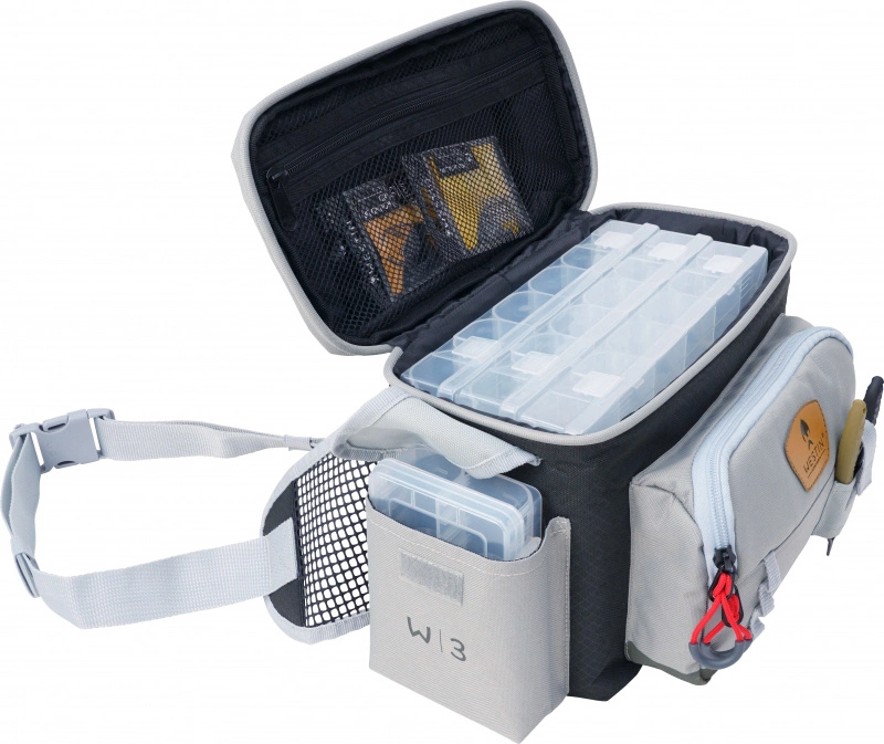 Westin Fishing Westin W3 Waist Pack (4 Boxes) Grey/Black Large - Image 2