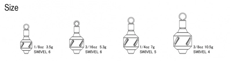 Bumble Bee Down Shot Free Sinker - Image 3