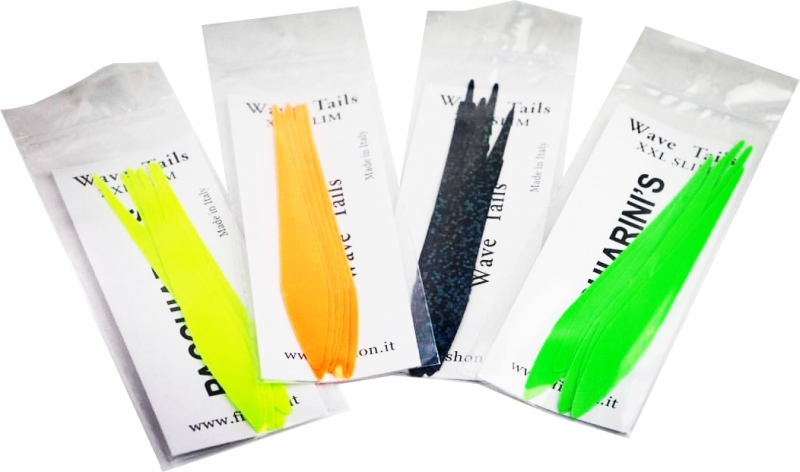 Fly-Dressing Wave Tails XXL Slim 6-Pack