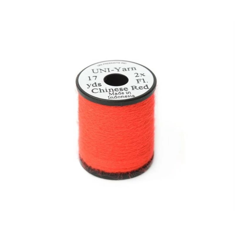 Fly-Dressing Uni Yarn Chinese Red