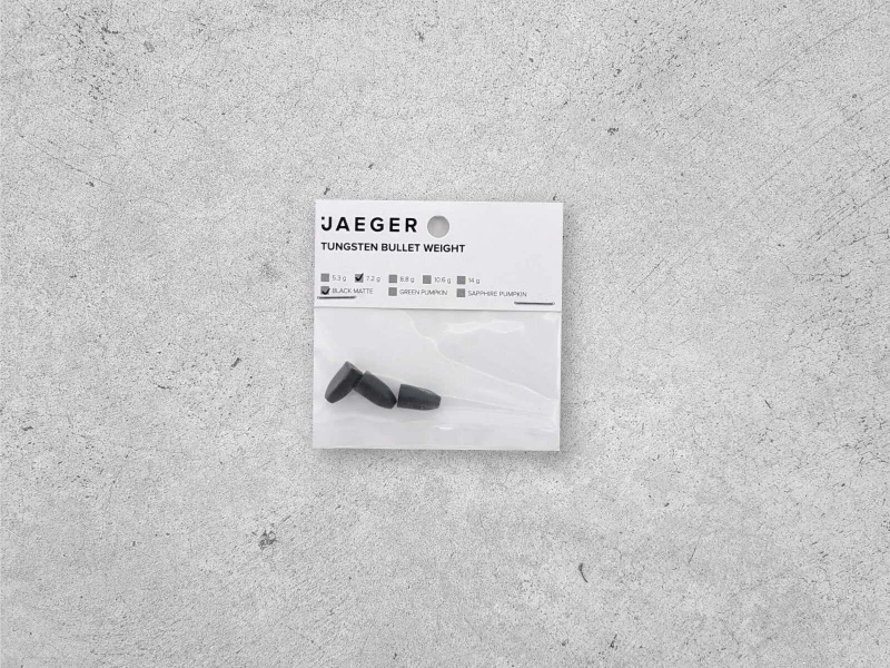 Jaeger Tungsten Bullet Weight Black Matte - Image 3