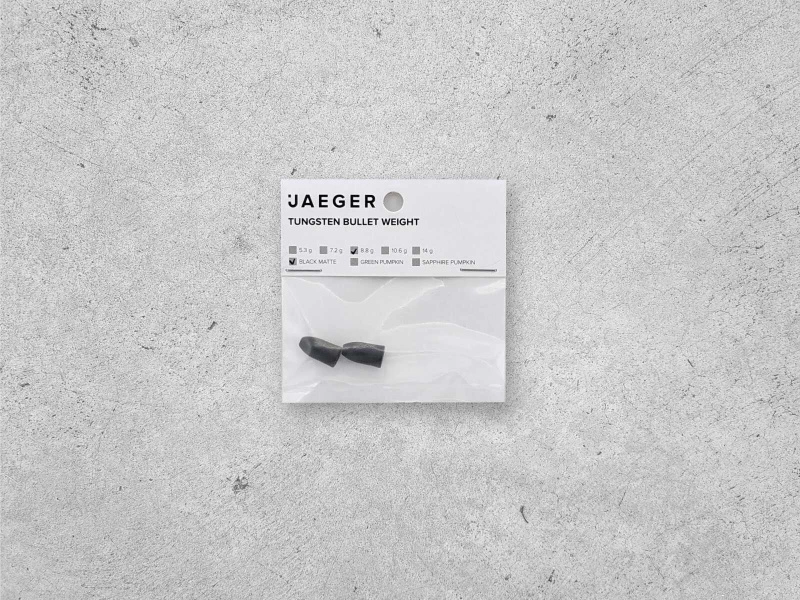 Jaeger Tungsten Bullet Weight Black Matte - Image 5