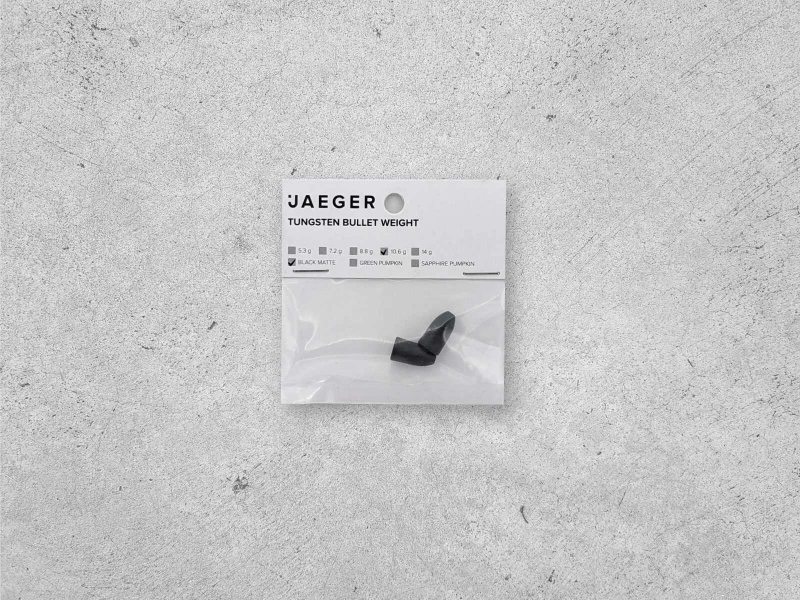 Jaeger Tungsten Bullet Weight Black Matte - Image 6