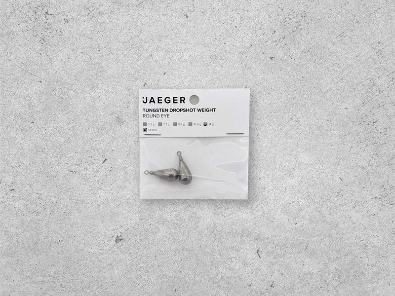 Jaeger Tungsten Tear Drop Shot Weight - Image 5