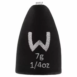Westin Fishing Westin Add-It Tungsten Bullet Weights Matte Black