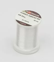 Fly-Dressing Power Thread MD - White, 50 Meter (100den)